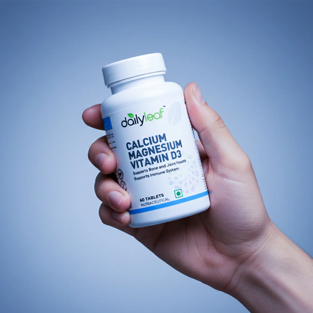 Daily Leaf Calcium + Magnesium + Vitamin D3 bottle