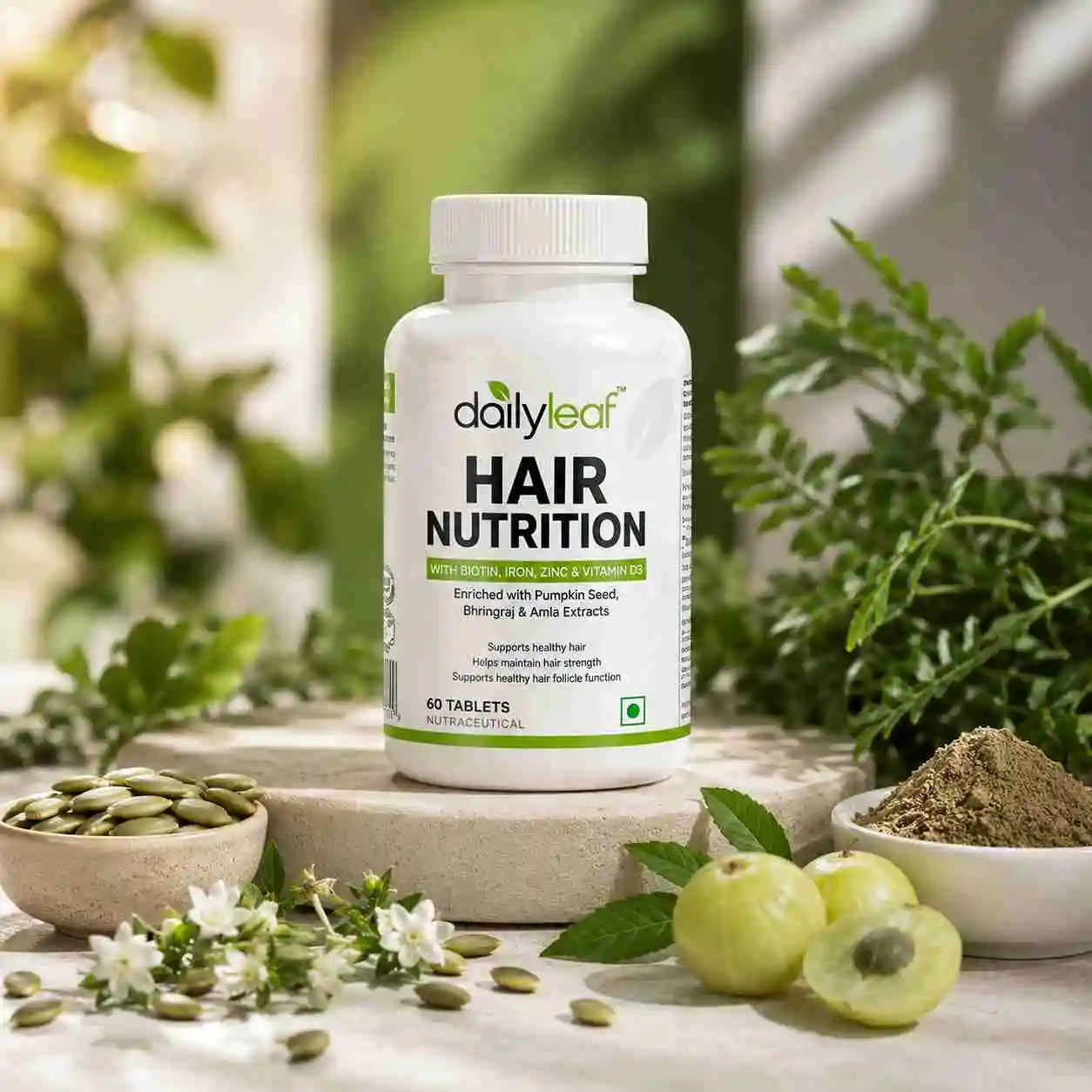 Daily Leaf Hair Nutrition Supplement